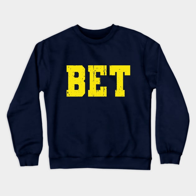 Michigan State Champions Bet Crewneck Sweatshirt by Souben